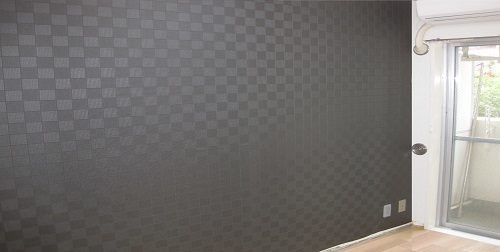 アクセントクロスの施工例｜壁一面だけ違う色（模様）の壁紙アクセント 